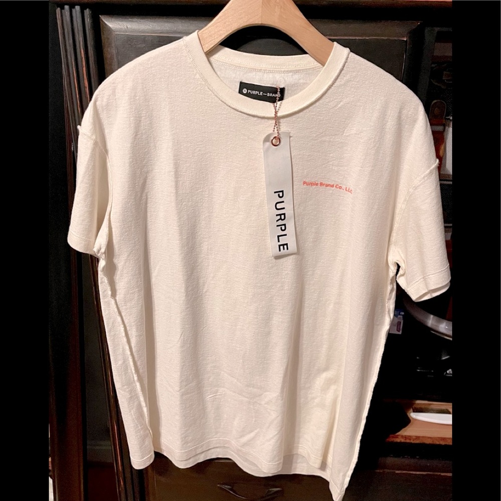 NWT Purple-Brand Short Sleeve Tee Sz Small